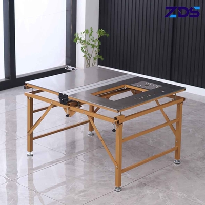 Light Duty Woodworking Sliding Table saw ABS Board Cutting Machine