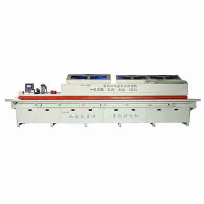 JC Type Woodworking Edge Bander อัตโนมัติ 380V 0.8mpa