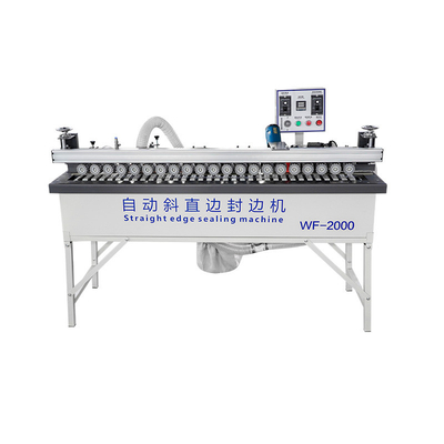 เครื่องรัดขอบ 45 องศา 7000r / นาที 8 ชิ้นลูกกลิ้งความดันและเทป 1.2 มม